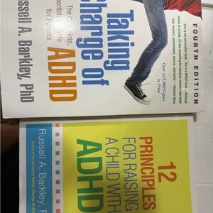ADHD Parenting Book Bundle - 'Taking Charge of ADHD' & '12 Principles'